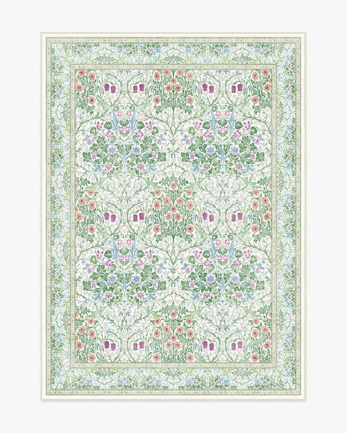 Blackthorn Berry Multicolor washable rug
