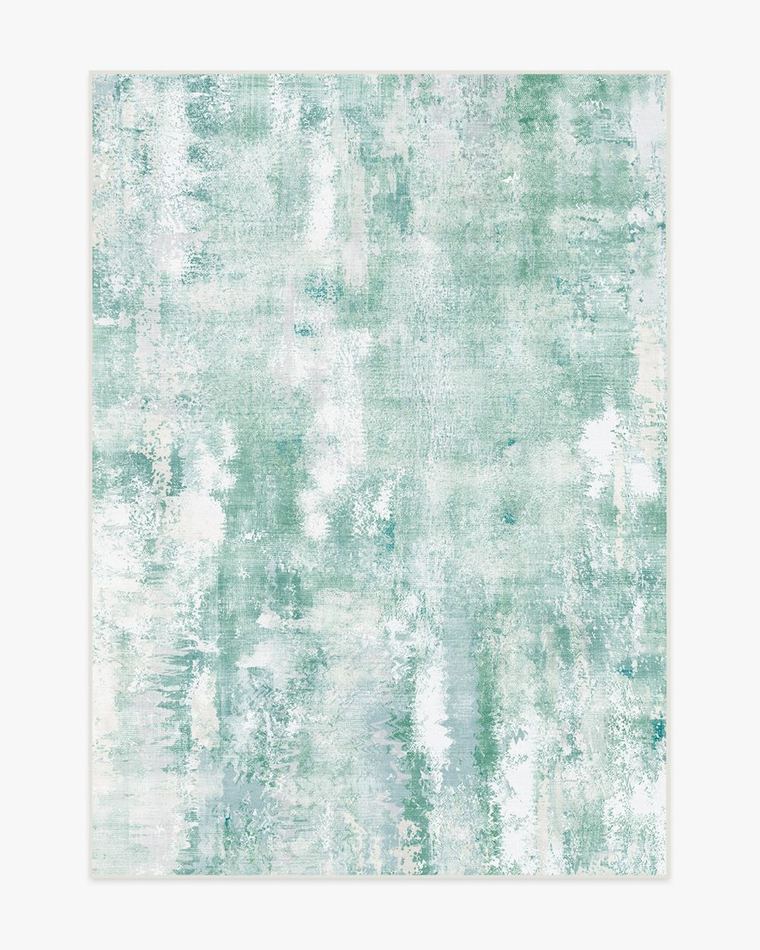 Alister Pearl & Green washable rug