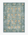 Pimpernel Dusk Blue washable rug