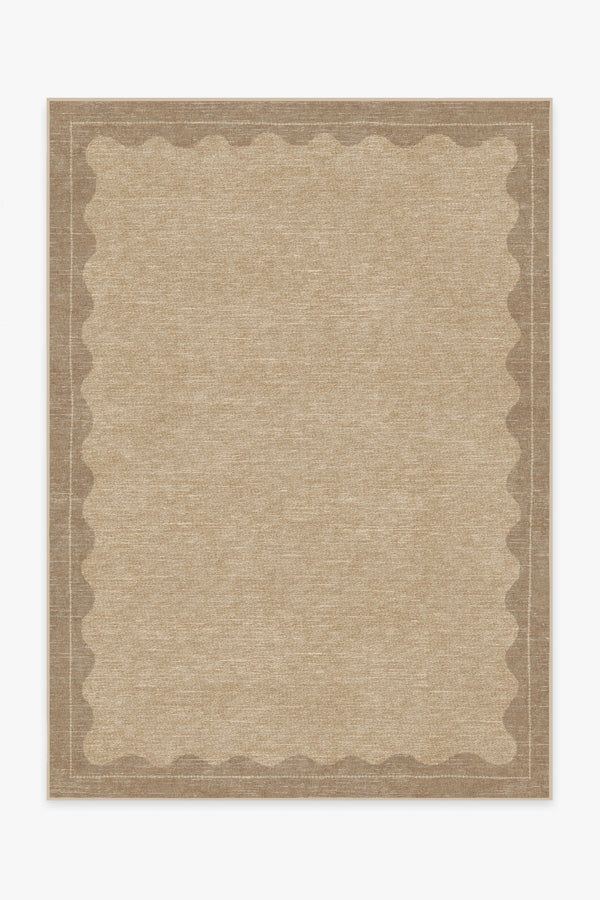 Orla Tan washable rug