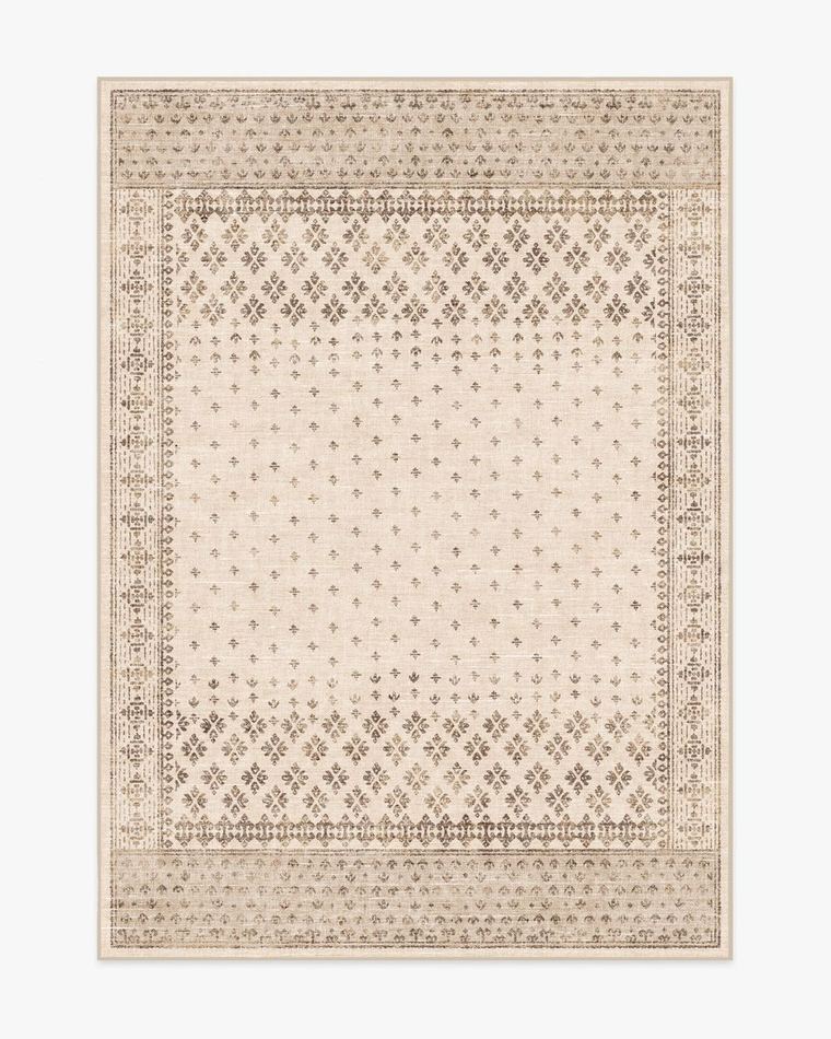 Fernanda Cream washable rug