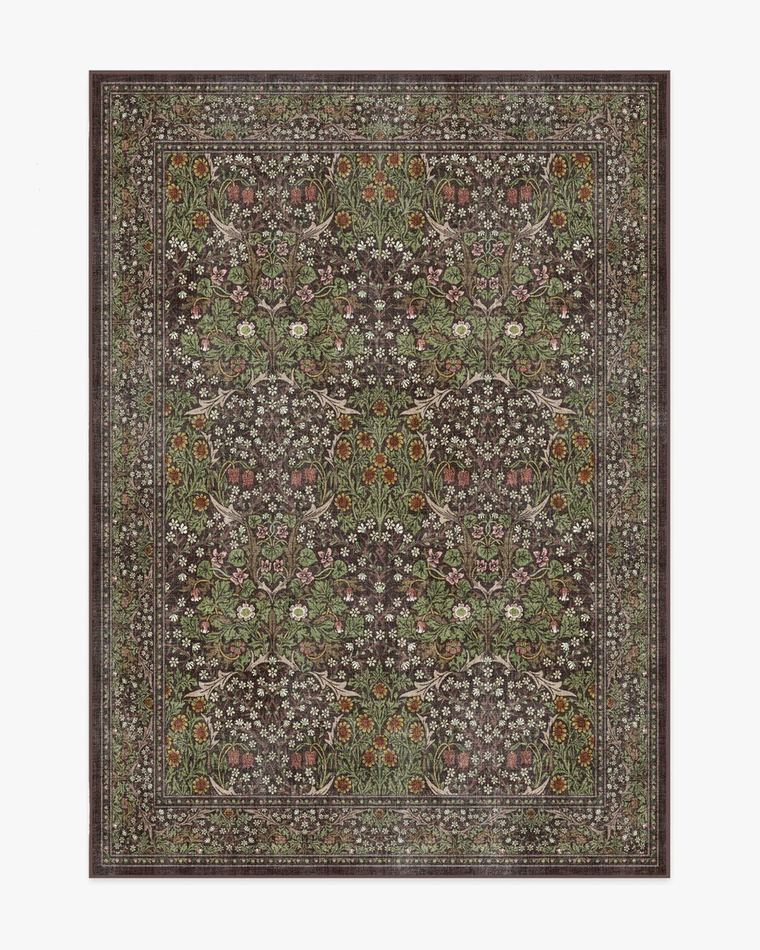 Blackthorn Dark Wood washable rug