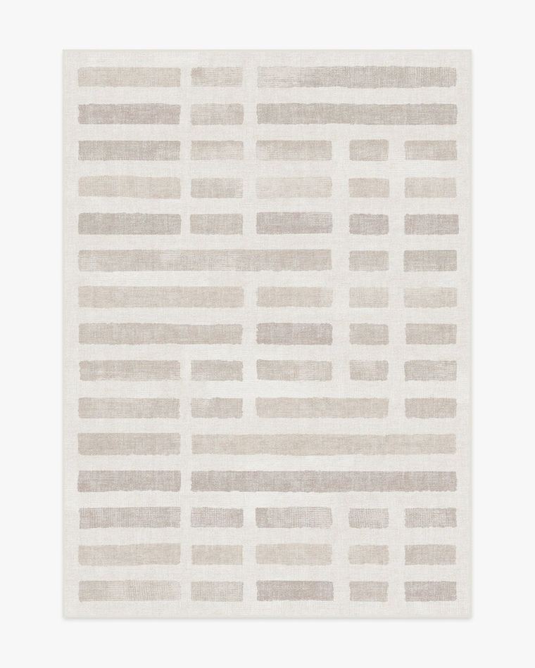 Laine Ivory & Natural washable rug