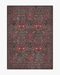 Blackthorn Amber Red washable rug