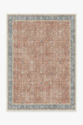 Celestine Coral washable rug