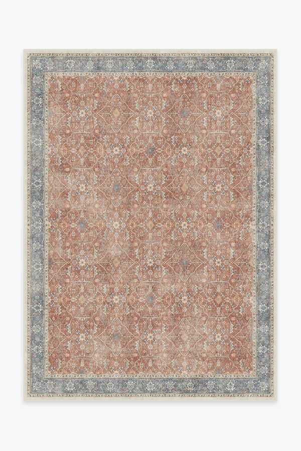 Celestine Coral washable rug