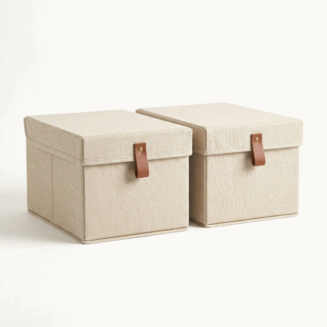 Lidded Fabric Boxes - 2