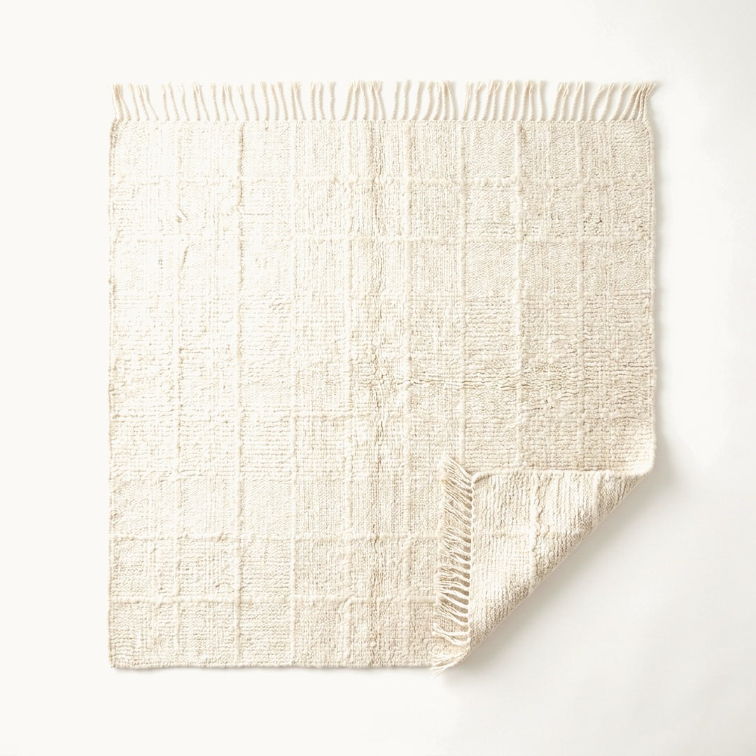 Hand-Loomed Wool Rug