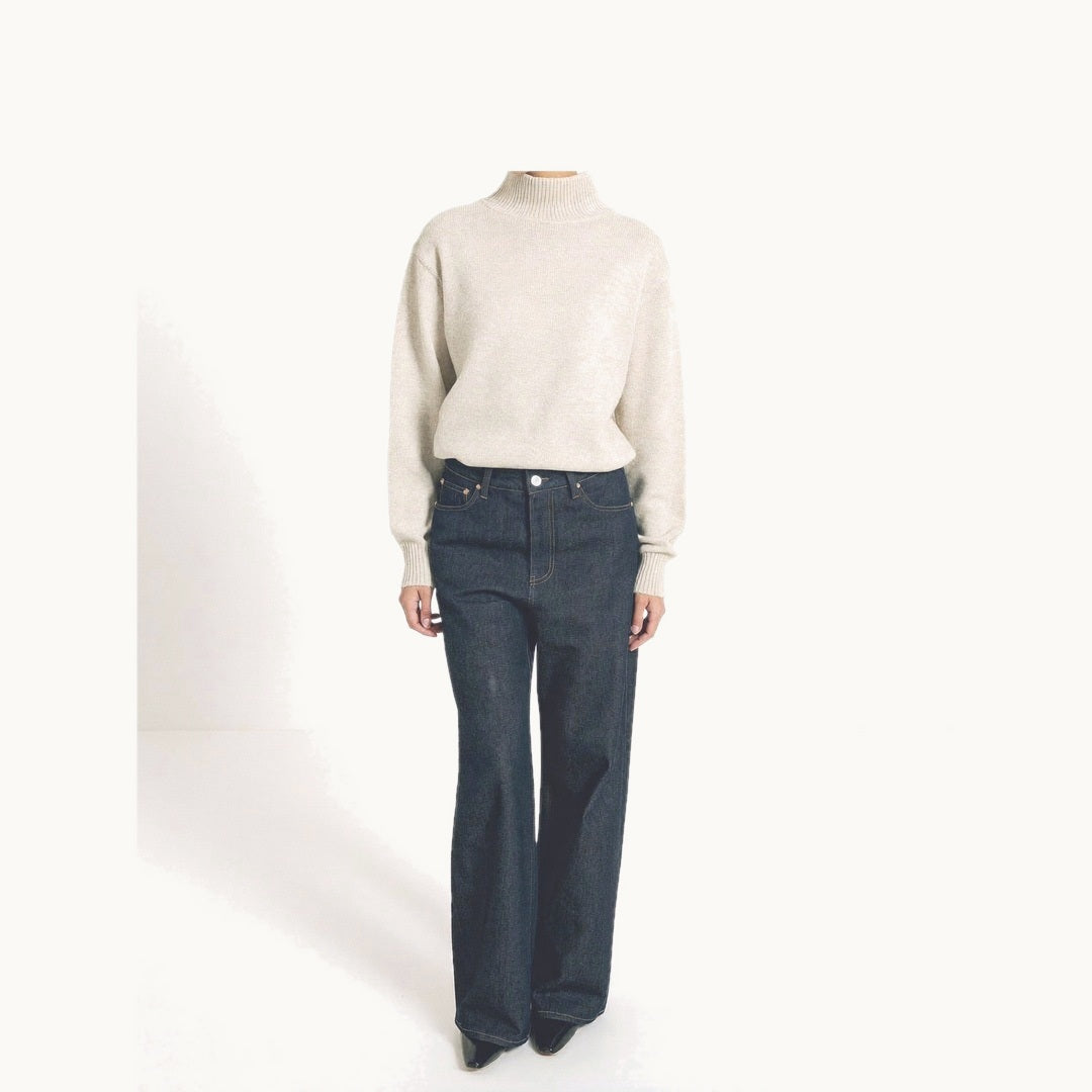 Merino Roll Neck