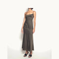 Bias-Cut Midi Dress