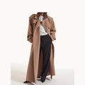 Oversized Wool Trench Coat