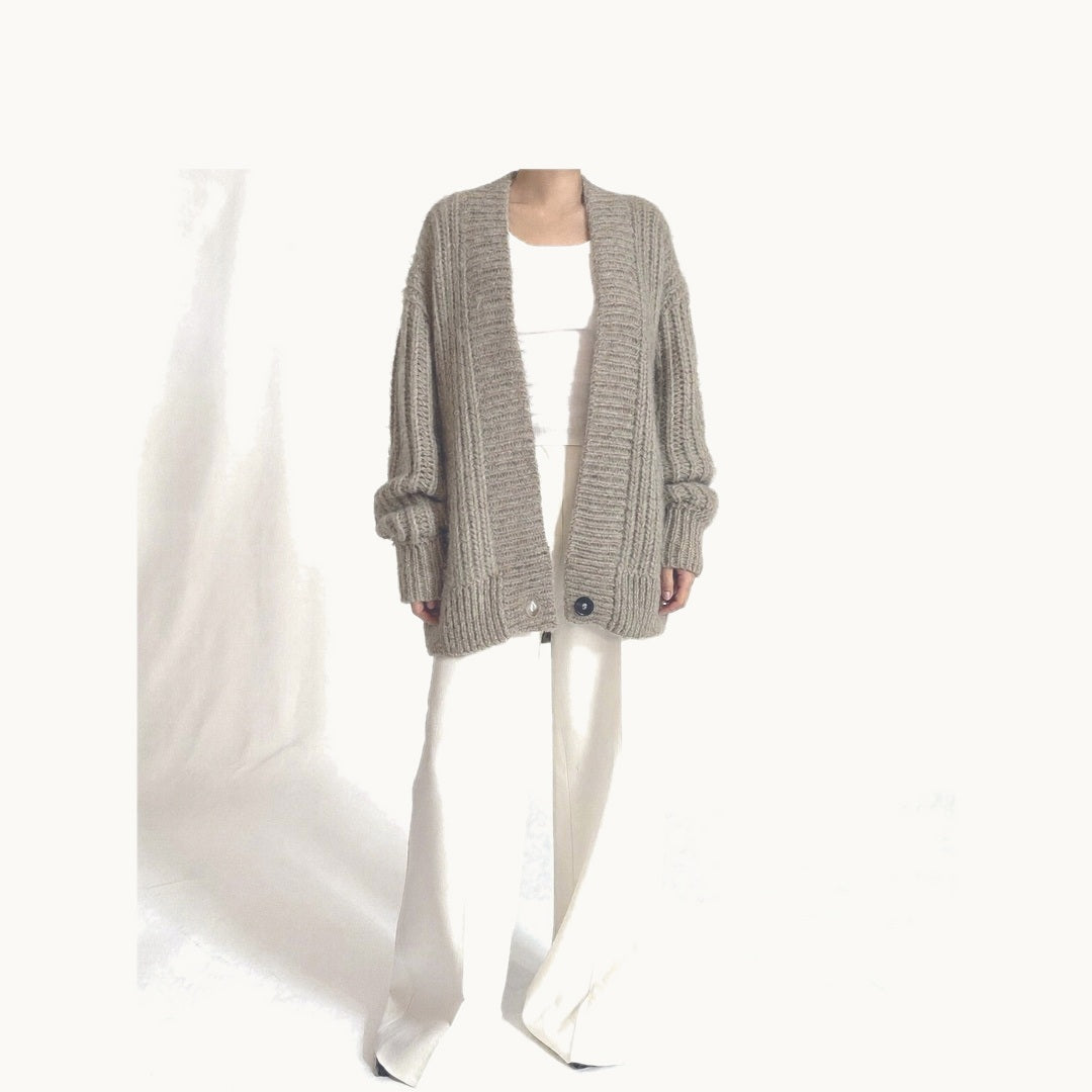 Chunky Wool Cardigan