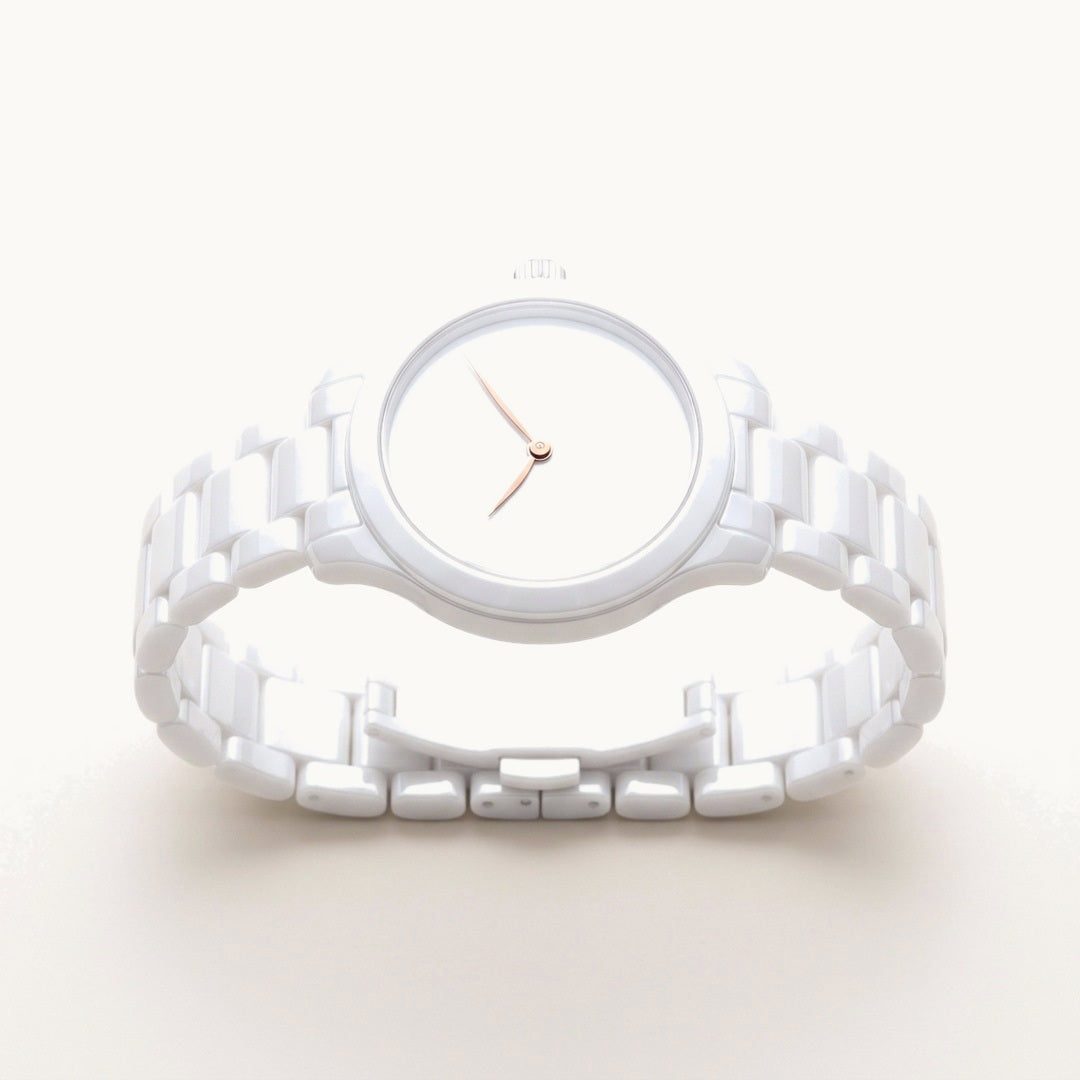 Ceramic Watch - White