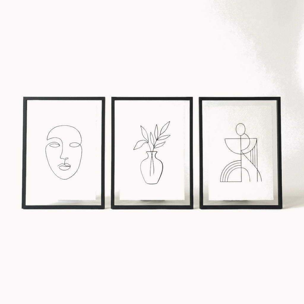 Line Art Prints - 3