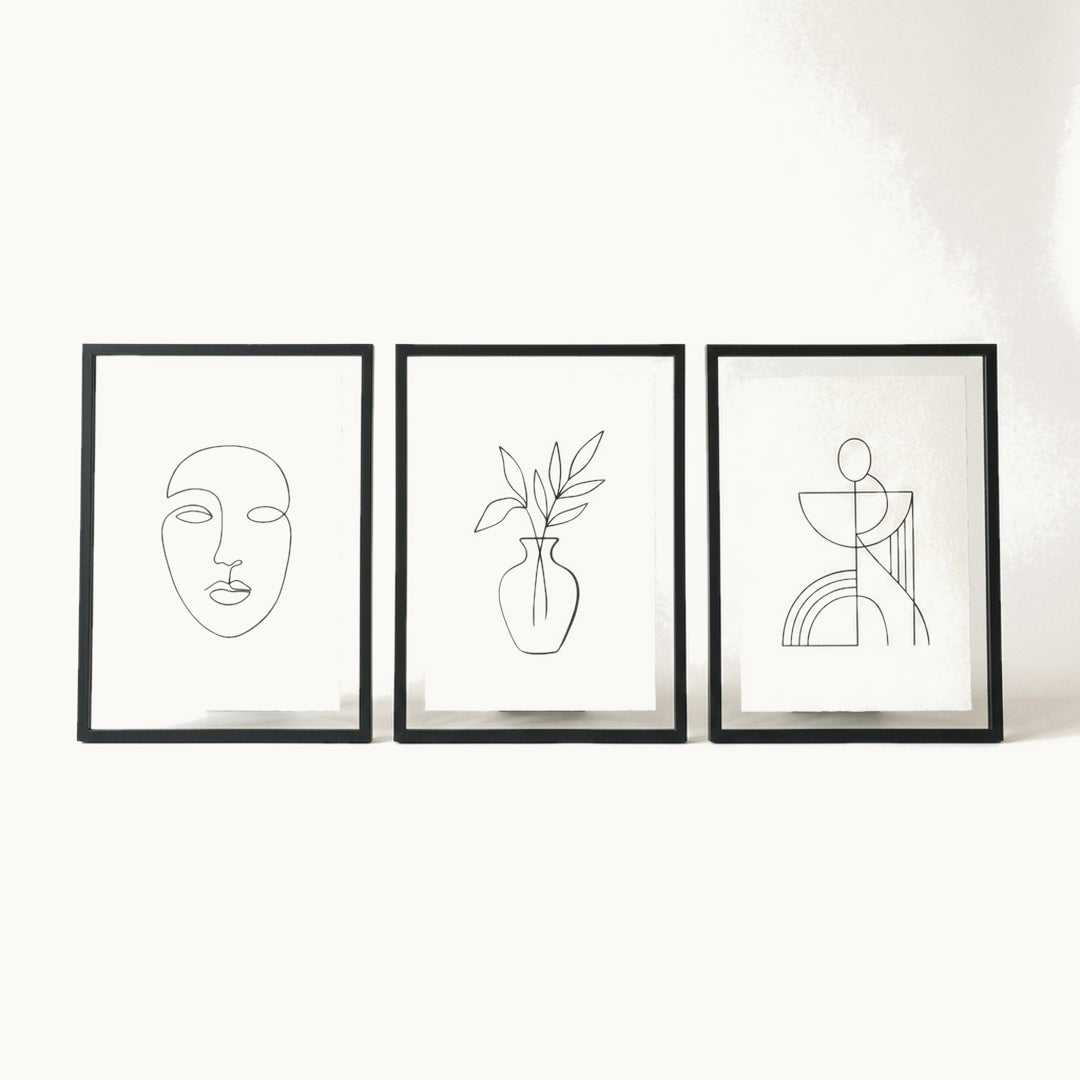 Line Art Prints - 3