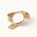 Mesh Field Watch - Gold
