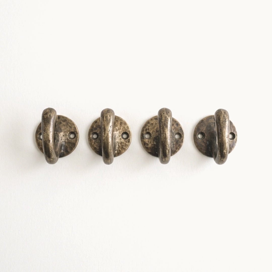 Brass Wall Hooks - 4