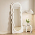 Wave Mirror — sculptural full-length mirror