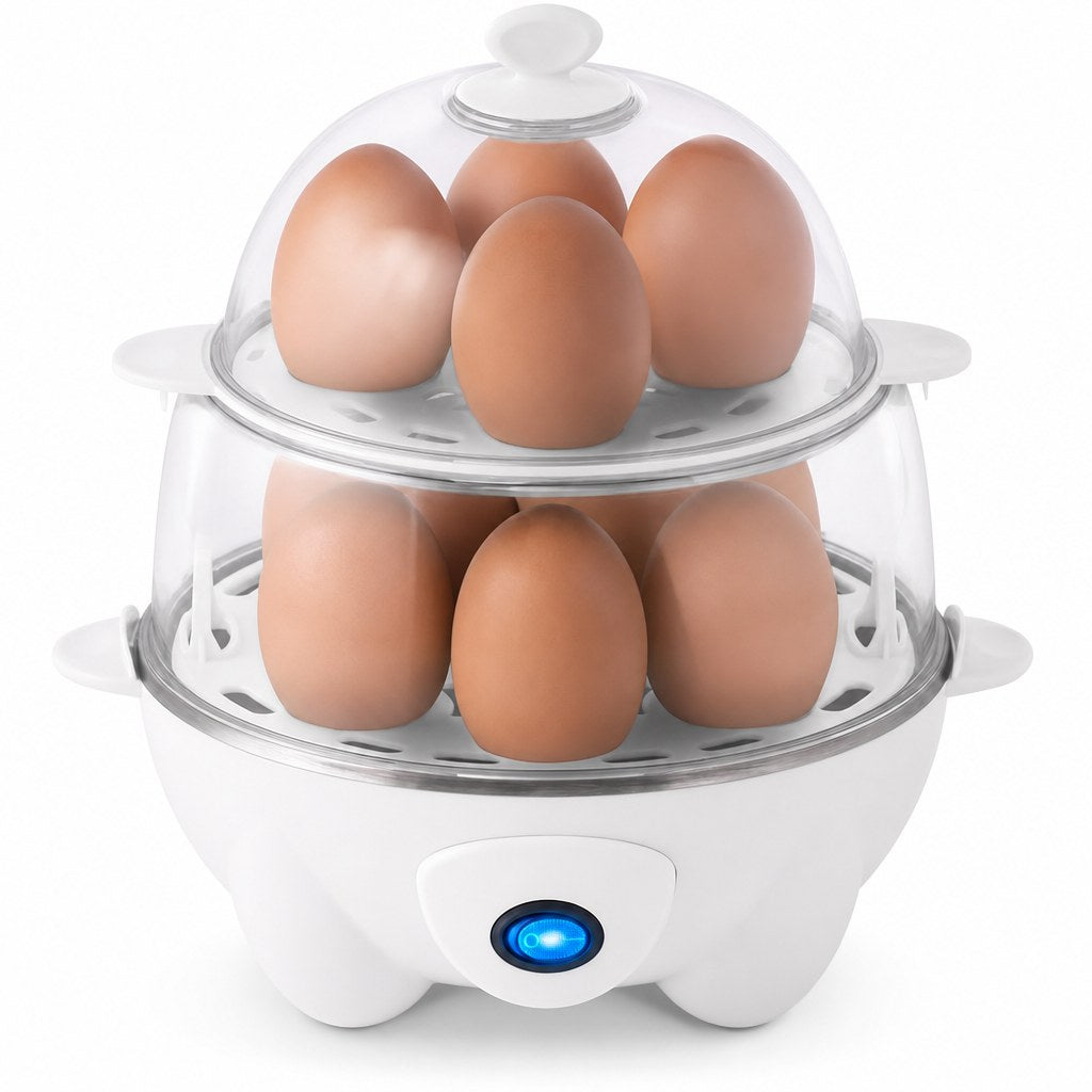 Rapid Egg Cooker Deluxe 12 — Double Pack Unit